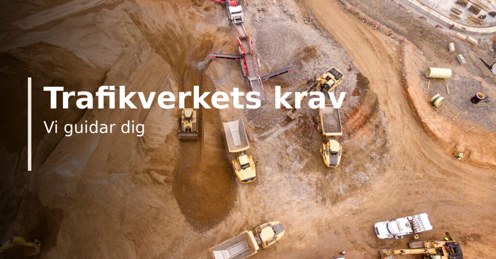 Digital miljörapportering enligt Trafikverkets krav och BEAst Supply 4.0