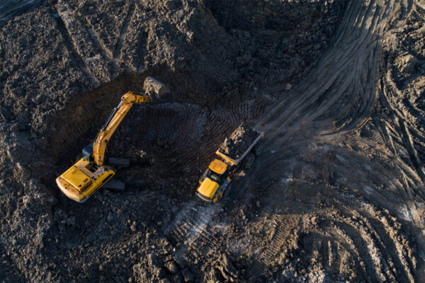 Grävmaskiner Digitala verktyg